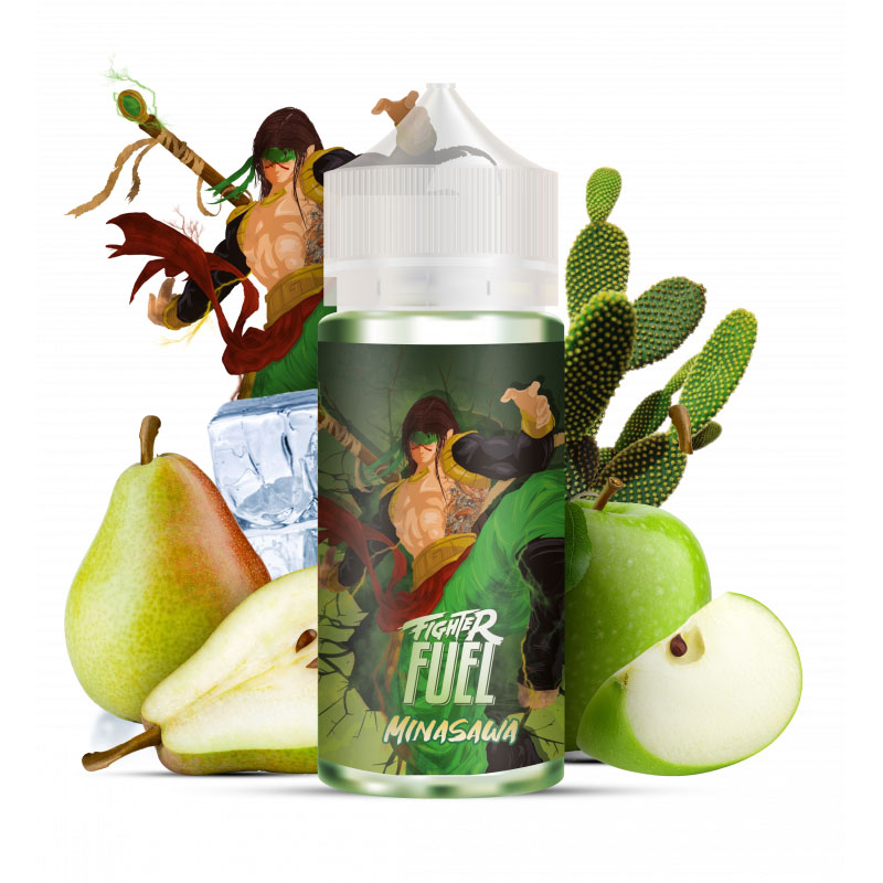 Eliquide Minasawa de la marque française de e-liquides Fighter Fuel.