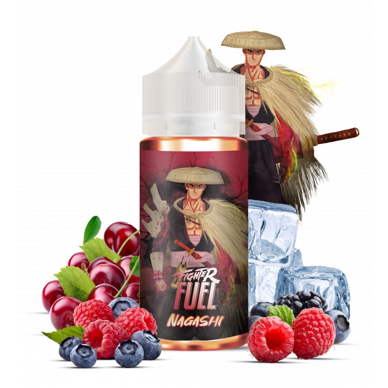 Eliquide Nagashi de la marque française de e-liquides Fighter Fuel.