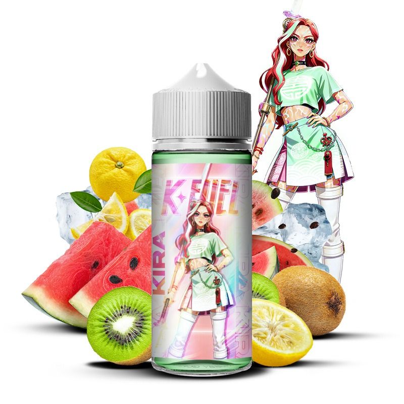 E-liquide Kira 100ml K-Fuel Maison Fuel pastèque kiwi yuzu frais