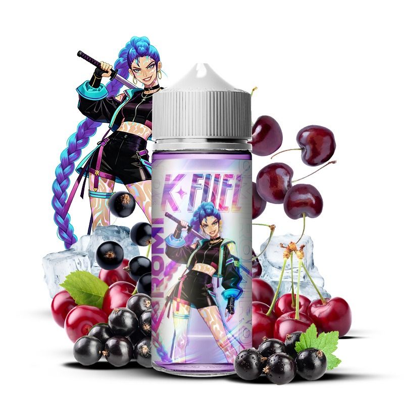 E-liquide Romi 100ml K-Fuel Maison Fuel cassis cerise frais