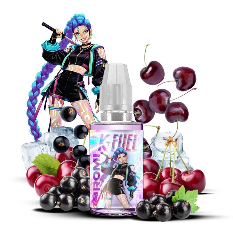 Concentré Romi 30ml K-Fuel Maison Fuel cassis cerise frais