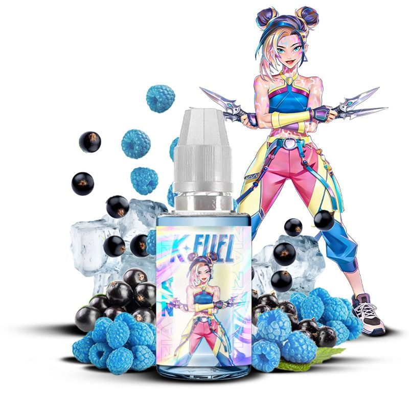 Concentré Zia 30ml K-Fuel Maison Fuel framboise bleue cassis frais