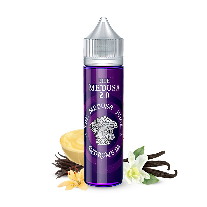 Photo du eliquide Andromeda 50ml de la marque malaisienne : Medusa Juice.