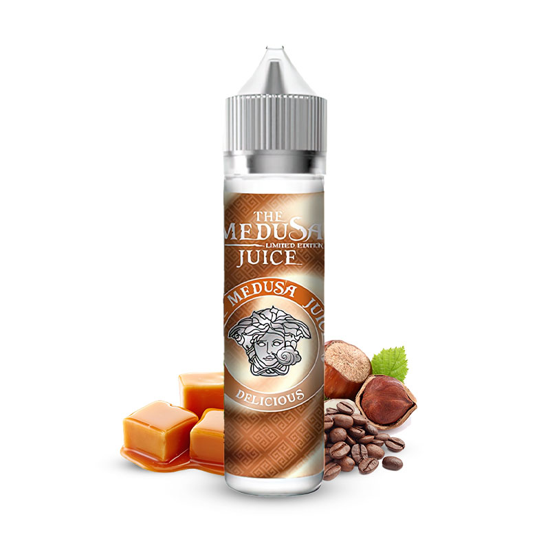 Photo du eliquide Delicious 50ml de la marque malaisienne : Medusa Juice.