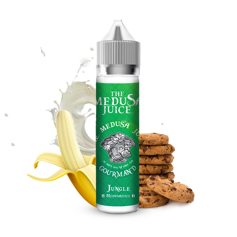 Photo du eliquide Jungle 50ml de la marque malaisienne : Medusa Juice.