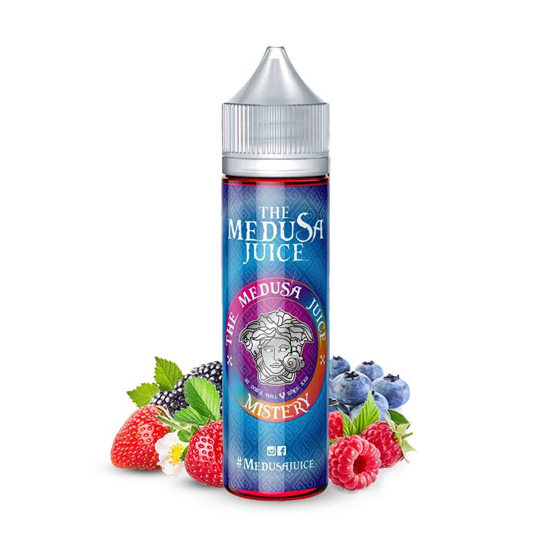 Photo du eliquide Mistery 50ml de la marque malaisienne : Medusa Juice.