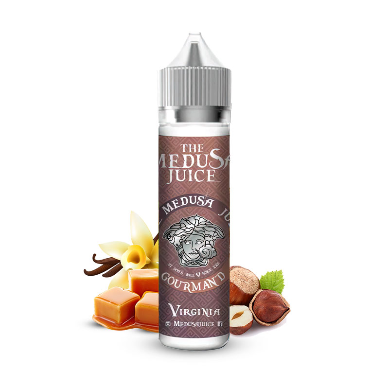 Photo du eliquide Virginia 50ml de la marque malaisienne : Medusa Juice.