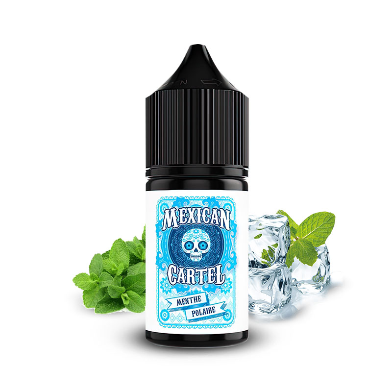 Photo du flacon de l'arôme concentré Menthe Polaire 30ml fabriqué par Mexican Cartel.