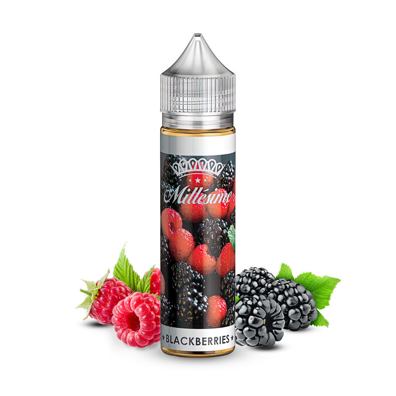 Photo du eliquide Blackberries 50ml de la marque française : Millésime.