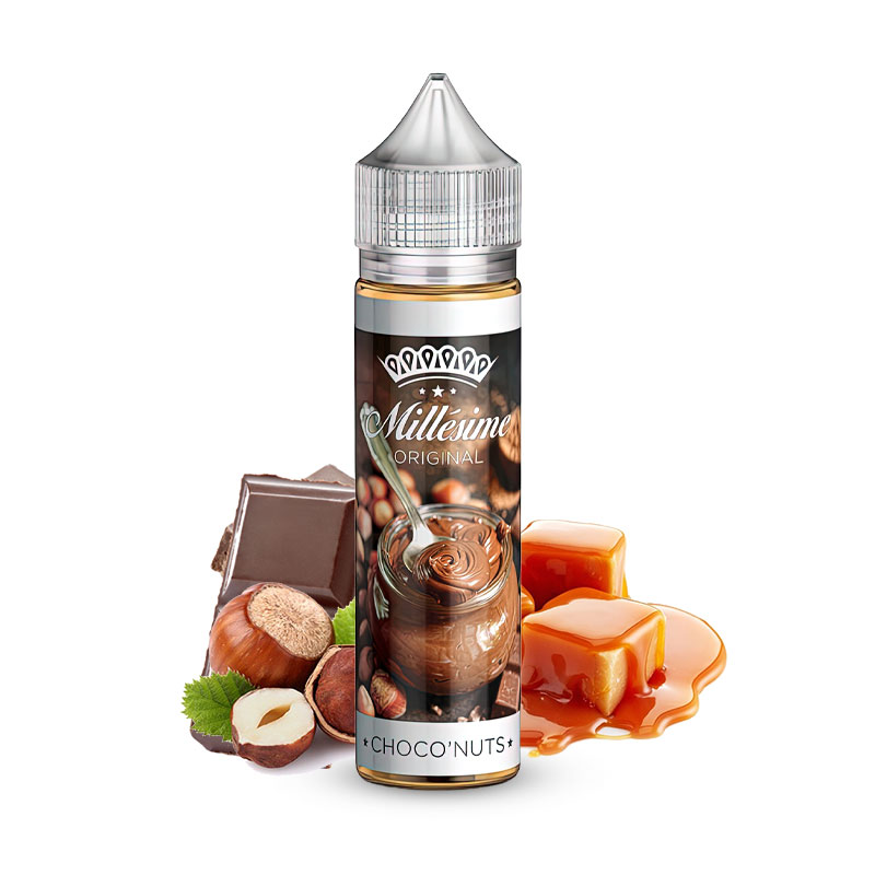 Photo du eliquide Choconuts 50ml de la marque française : Millésime.