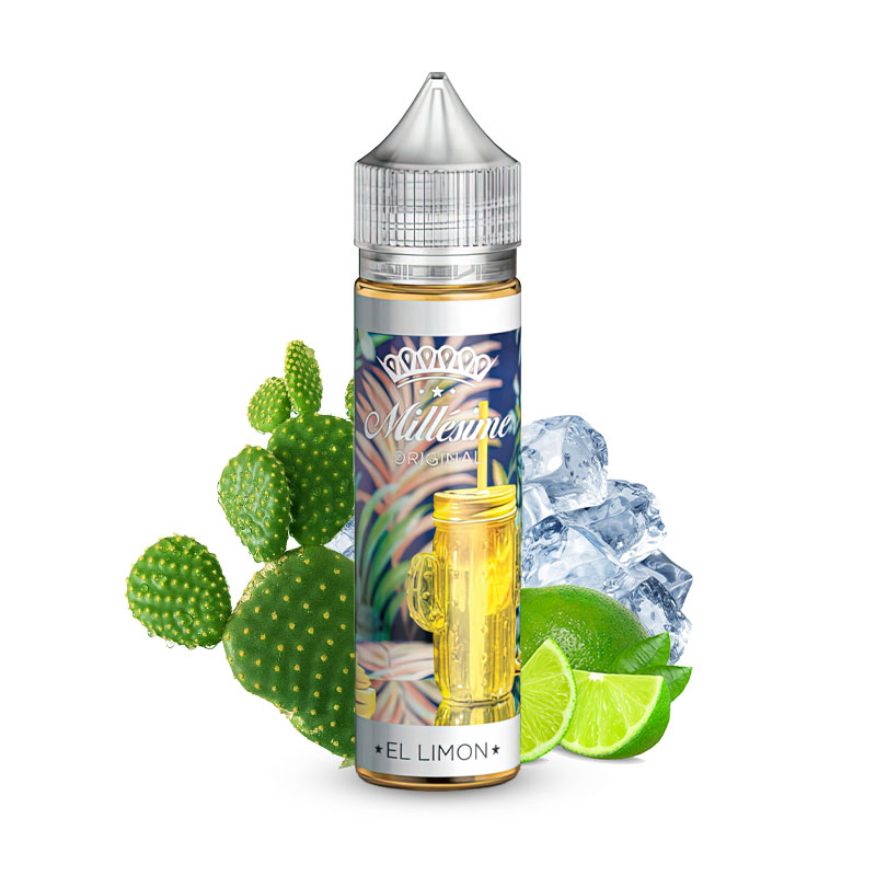 Photo du eliquide El Limon 50ml de la marque française : Millésime.