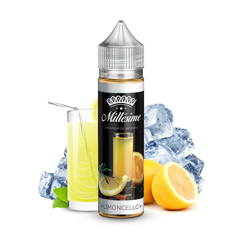 Photo du eliquide Limoncello 50ml de la marque française : Millésime.