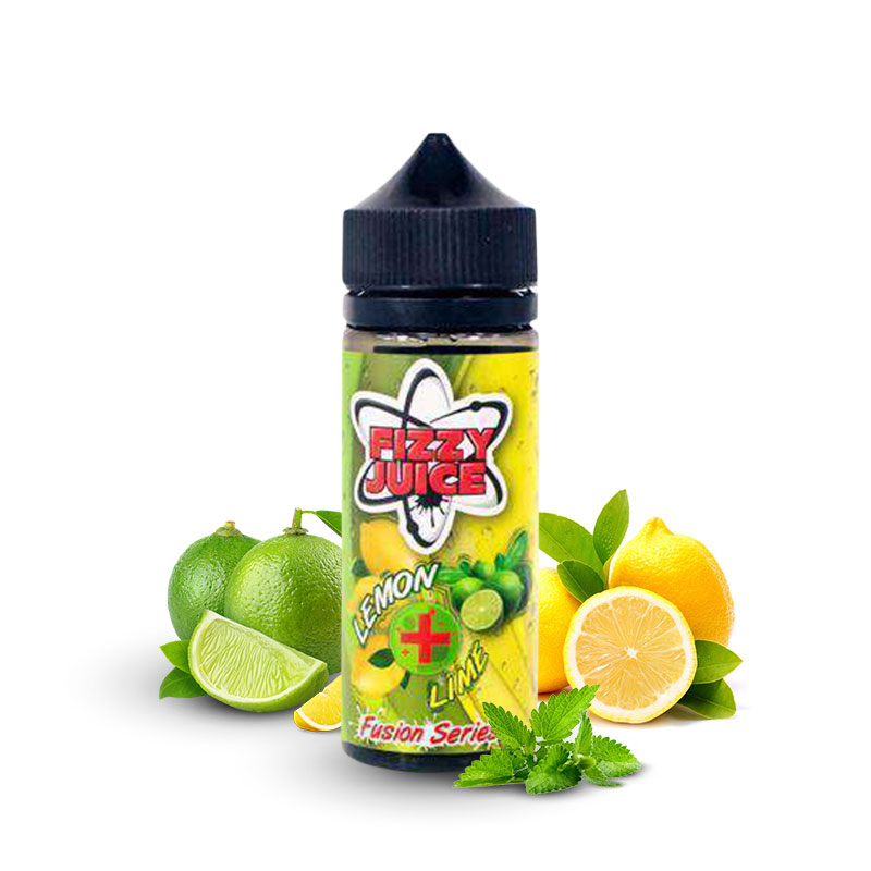 Photo du eliquide Lemon Lime 100ml de la marque malaisienne : Fizzy.