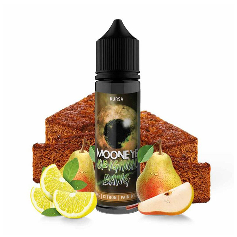 Photo du e-liquide Kursa 50ml de la marque française Mooneye.