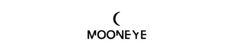 Logo de la marque française de e-liquide : Mooneye.