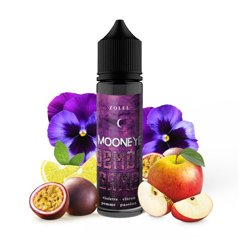 Photo du e-liquide Zolel 50ml de la marque française Mooneye.