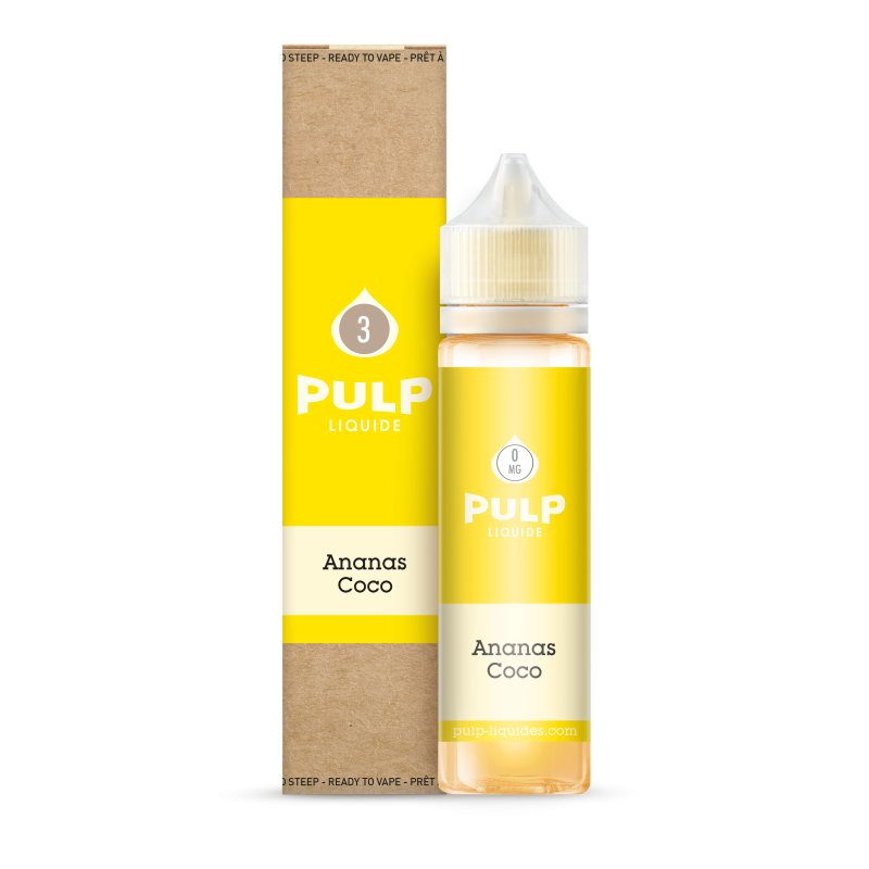 E-liquide Ananas Coco 60 ml Pulp Original