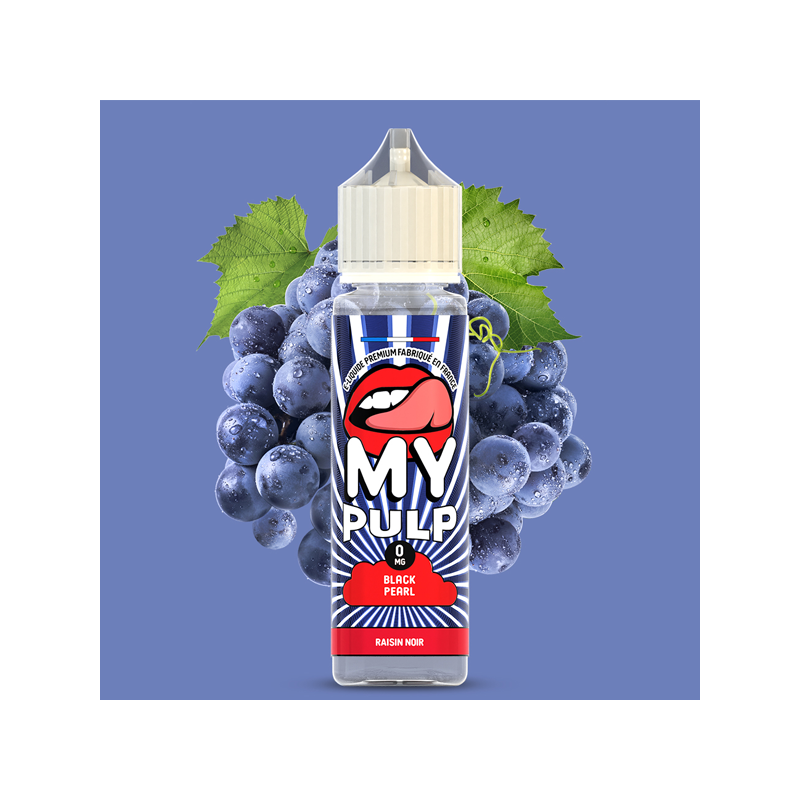 E-liquide Black Pearl 50 ml My Pulp raisin noir frais