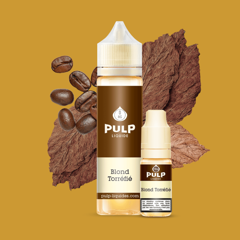 E-liquide Blond Torréfié 60 ml Pulp classic blond café