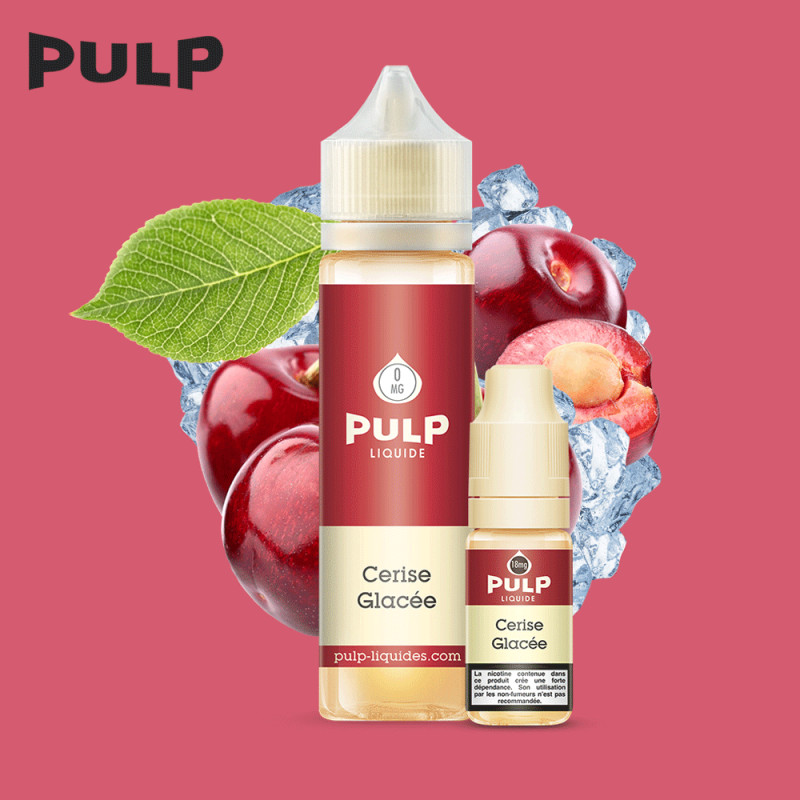 E-liquide Cerise Glacée 60 ml Pulp saveur cerise fraîche