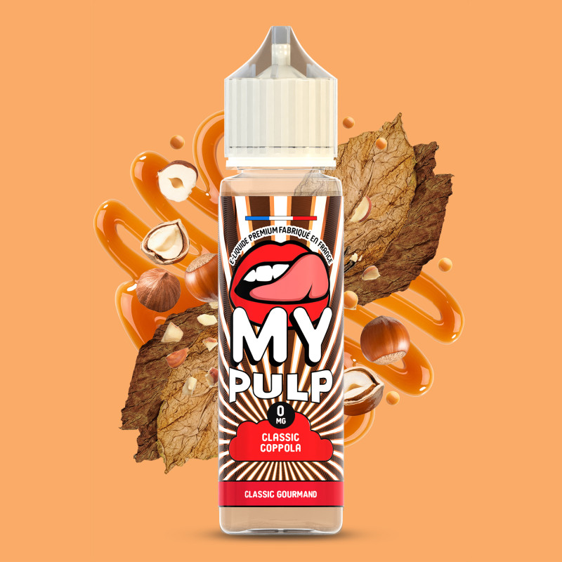 E-liquide Classic Coppola 50 ml My Pulp classic caramel noisette