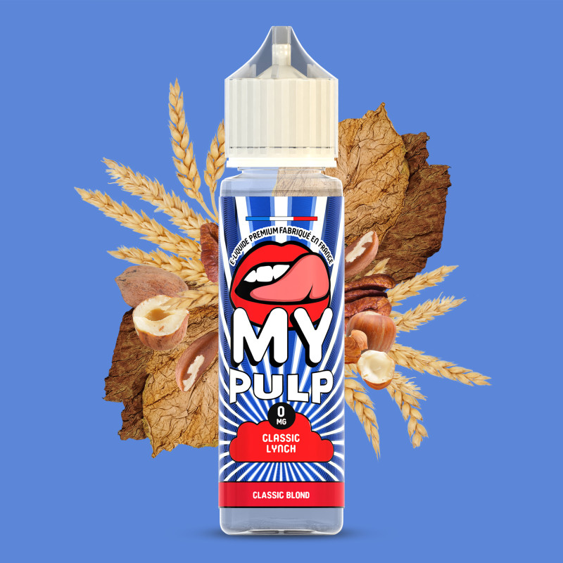 E-liquide Classic Lynch 50 ml My Pulp classic blond américain sec