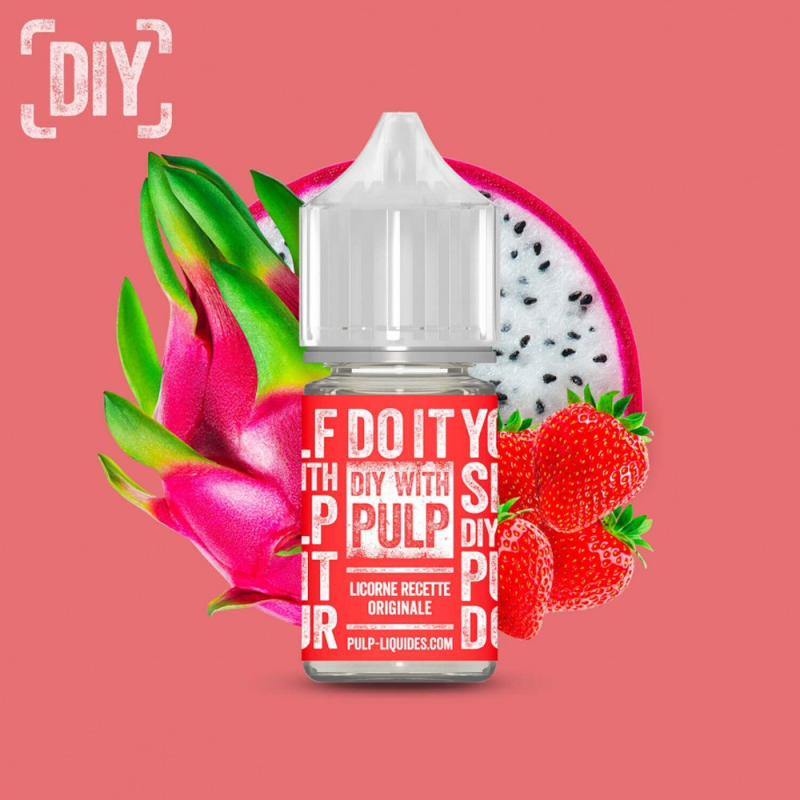 Concentré Licorne Recette Originale 30 ml Pulp fraise fruit du dragon