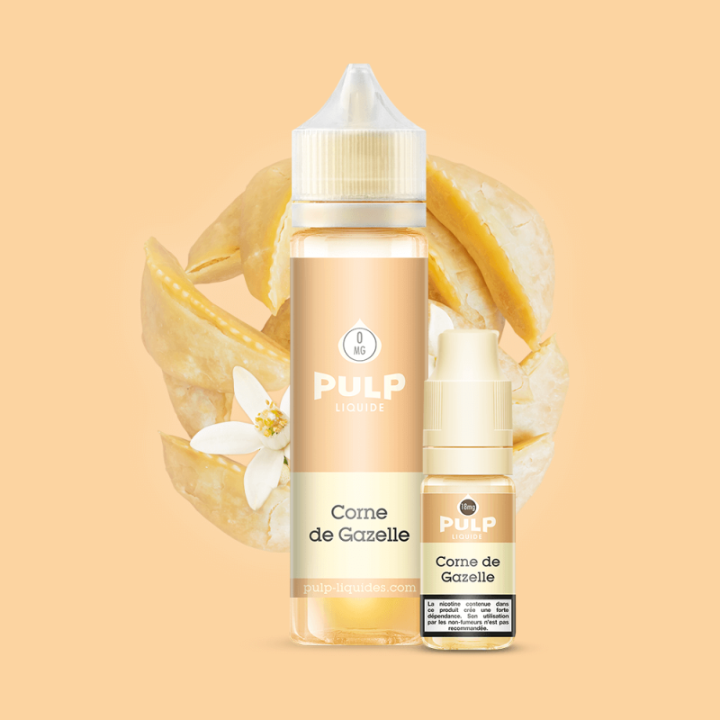 E-liquide Corne de Gazelle 60 ml Pulp biscuit fleur d'oranger