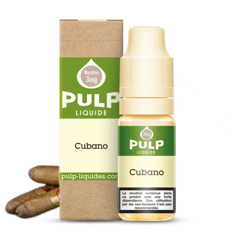 E-liquide Cubano 10 ml Pulp Original classic cigare