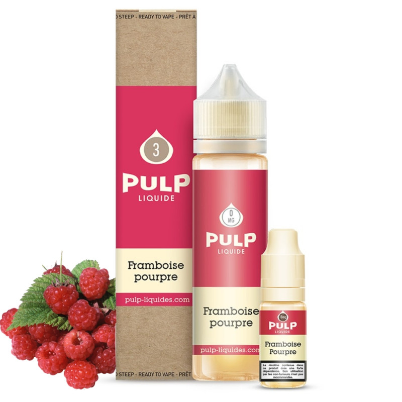 E-liquide Framboise Pourpre 60 ml Pulp Original