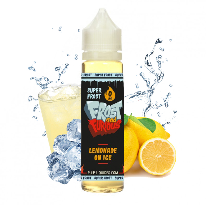 Flacon du eliquide Lemonade on Ice Super Frost 50 ml de Pulp, fabricant français de eliquide pour le vapotage.