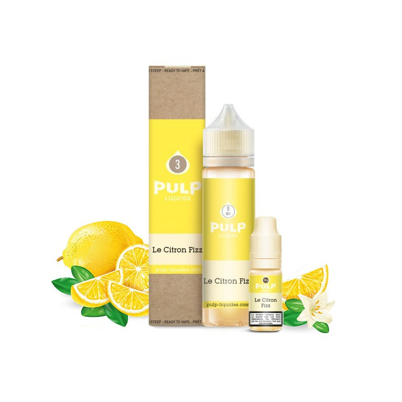 E-liquide Le Citron Fizz 60 ml Pulp bonbon citron acidulé