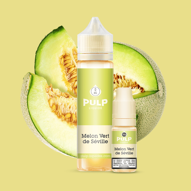 E-liquide Melon Vert de Séville 60 ml Pulp melon vert frais