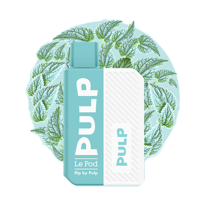 Photo du Starter Kit Menthe Polaire Le Pod Flip by Pulp en sel de nicotine.