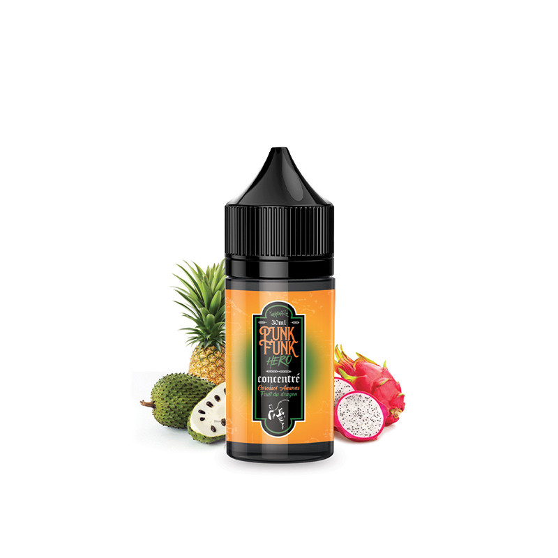 Concentré Corossol Ananas Fruit du Dragon 30 ml - Punk Funk Hero