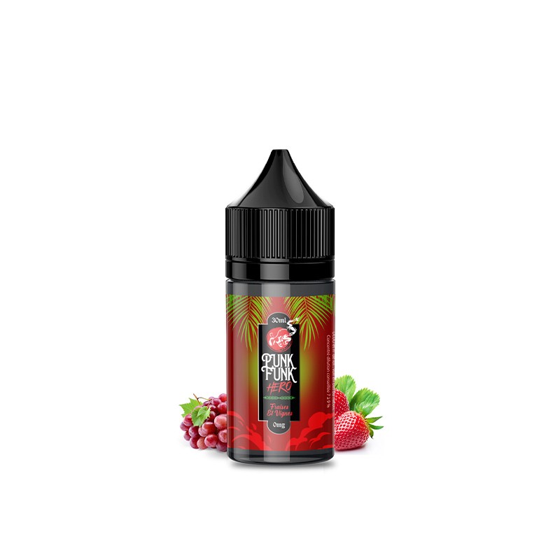 Concentré Fraises et Vignes 30 ml - Punk Funk Hero