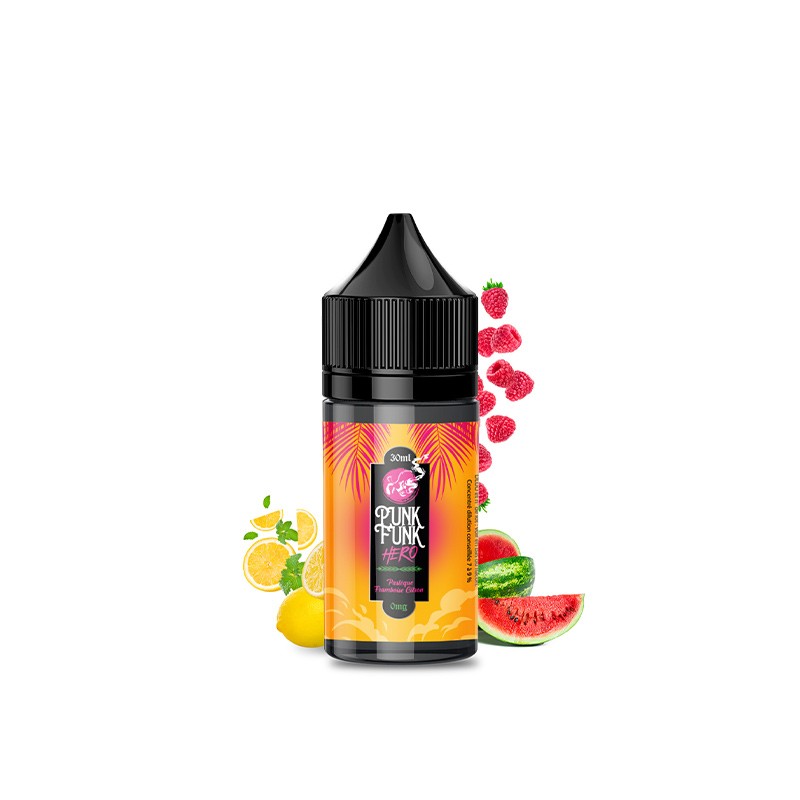 Concentré Pastèque Framboise Citron 30 ml - Punk Funk Hero