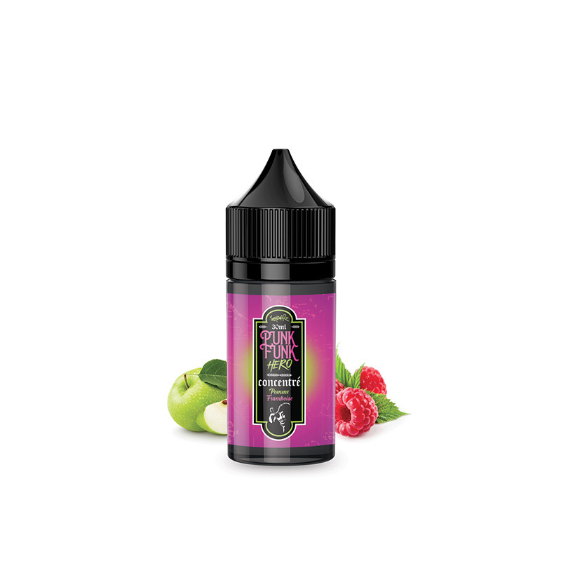 Concentré Pomme Framboise 30 ml - Punk Funk Hero