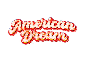 Logo de la gamme de eliquide gourmands American Dream par Savourea.