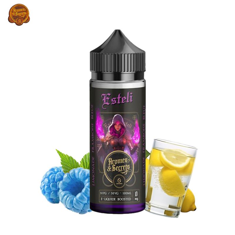 E-liquide Esteli 100ml Arômes et Secrets Savourea limonade framboise bleue
