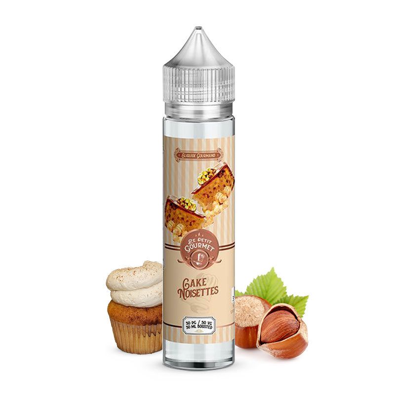 Photo du eliquide Cake Noisette 50ml de la marque française : Le Petit Gourmet.