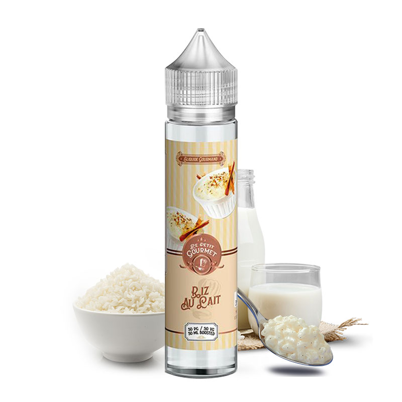 Photo du eliquide Riz au lait 50ml de la marque française : Le Petit Gourmet.