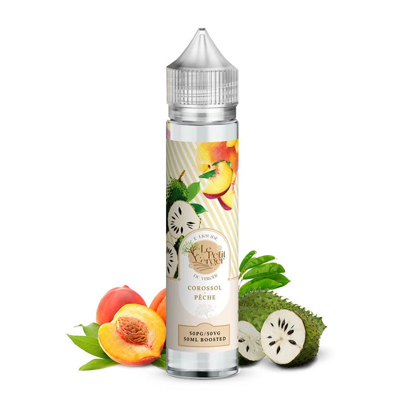 E-liquide Corossol Pêche 50 ml – Le Petit Verger