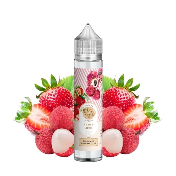 Fraise Litchi 50ml - Le Petit Verger