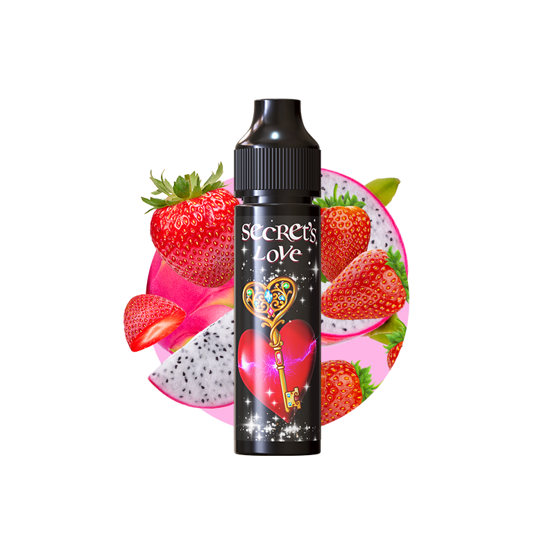 E-liquide Secret's Love 50ml Secret's Lab fraise fruit du dragon frais