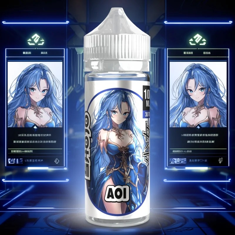 E-liquide Aoi 100 ml Shojo framboise bleue fruit du dragon frais