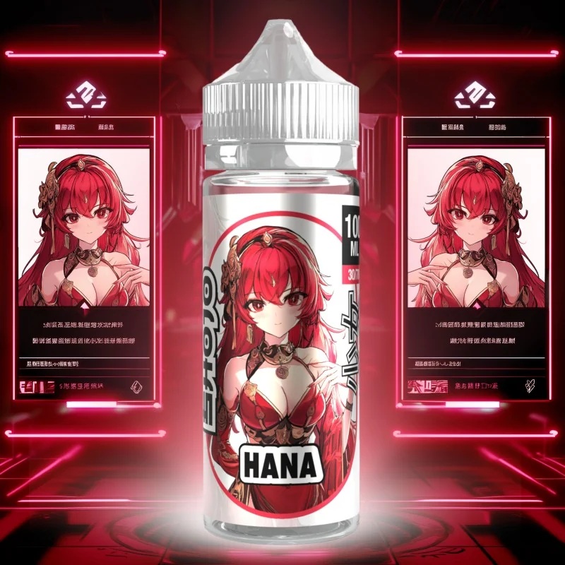 E-liquide Hana 100 ml Shojo fraise framboise fruit du dragon frais
