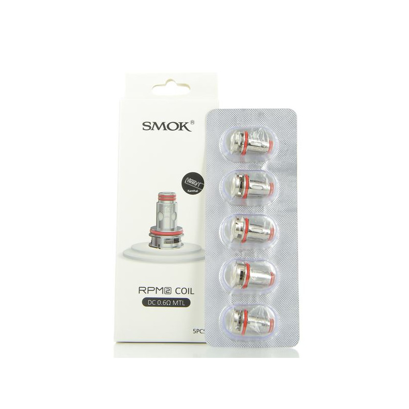 Catalogue des résistances RPM 2 pour les cartouches pod de Smoktech : les RPM 2 / Scar P3 et P5.