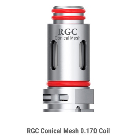 Résistances RGC Conical Mesh 0,17Ω pour la cigarette électronique pod de Smoktech : la RPM 80.