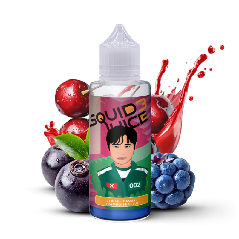 E‑liquide 002 100 ml Squid Juice 3